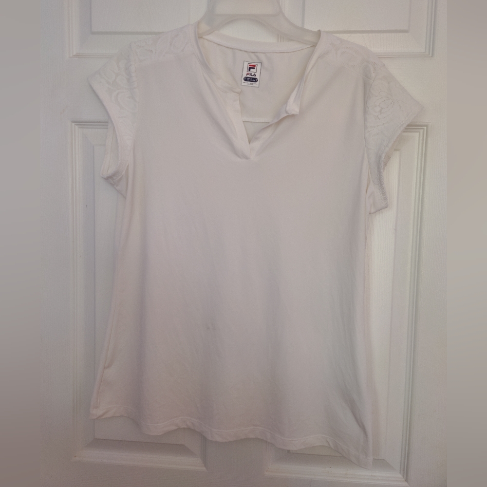 Cute Fila Athletic Top